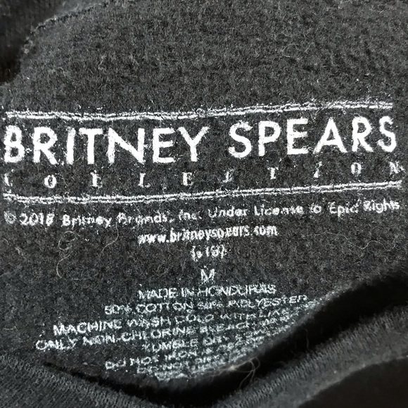 Britney Spears American Singer Collection Women’s Retro Style Black Sweater Sz M - Picture 4 of 6